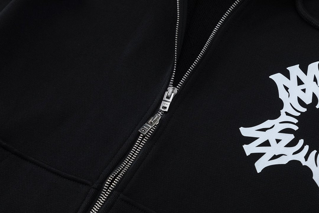 AMIRI MA Quad Zip Up Hoodie