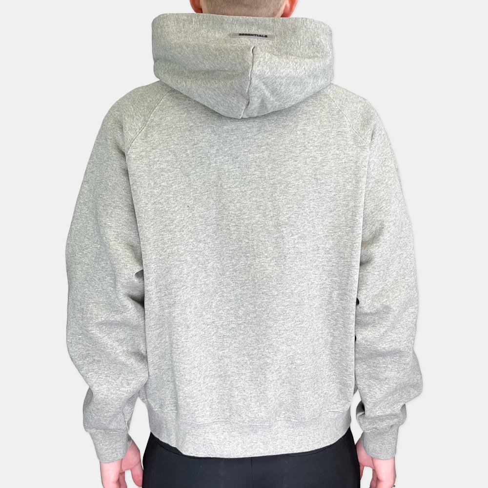 Essentials "Heather Oatmeal" Applique Hoodie