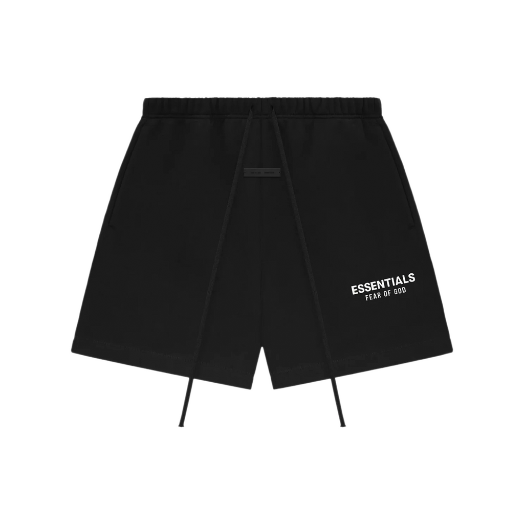 Fear of God Essentials Classic Soccer Sweatshort Jet Black (SS25)