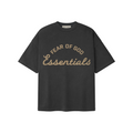 Fear of God Essentials Training 90's Short Sleeve Tee Faded Iron Grey (SS26)