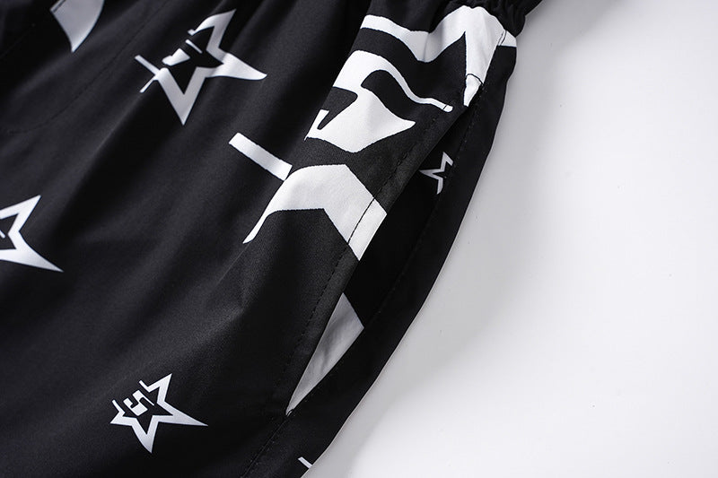Sp5der Star Pattern Shorts
