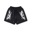 Hellstar Studios Sports Flame Shorts
