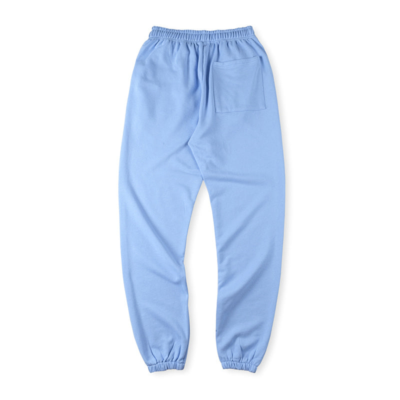 Sp5der White Foam Printing Pant-Blue #8308