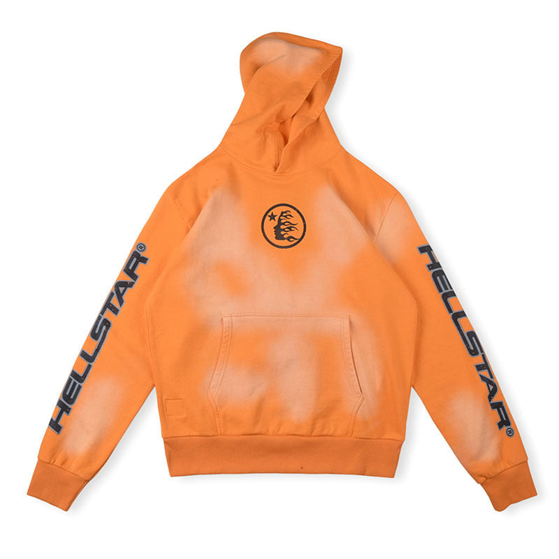 Hellstar Fire Hoodie Orange