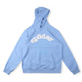 Sp5der Spider Web Hoodie-Blue #8208