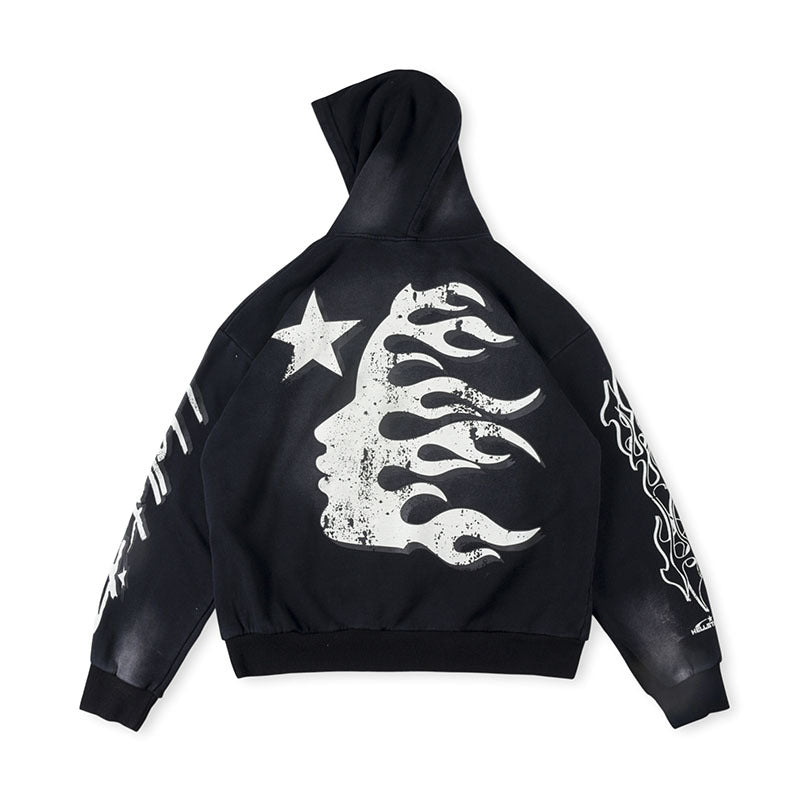 Hellstar Studios Records Hoodie Black