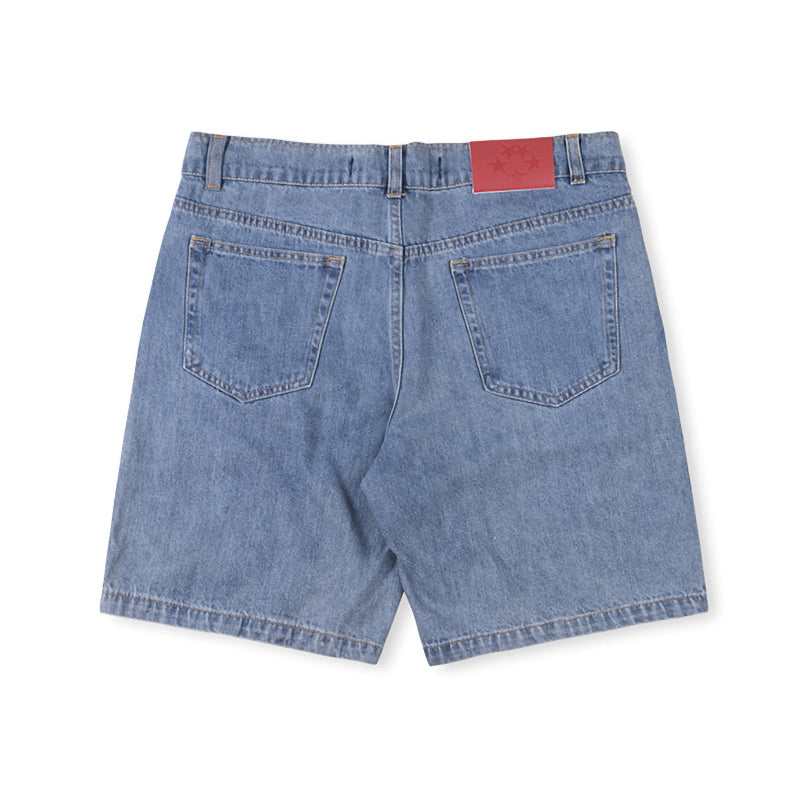 Sp5der OG Logo Denim Short
