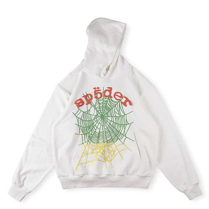 Sp5der OG Web V2 Sweatshort White