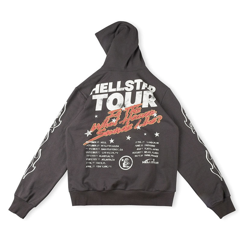 Hellstar Tour Hoodie Grey