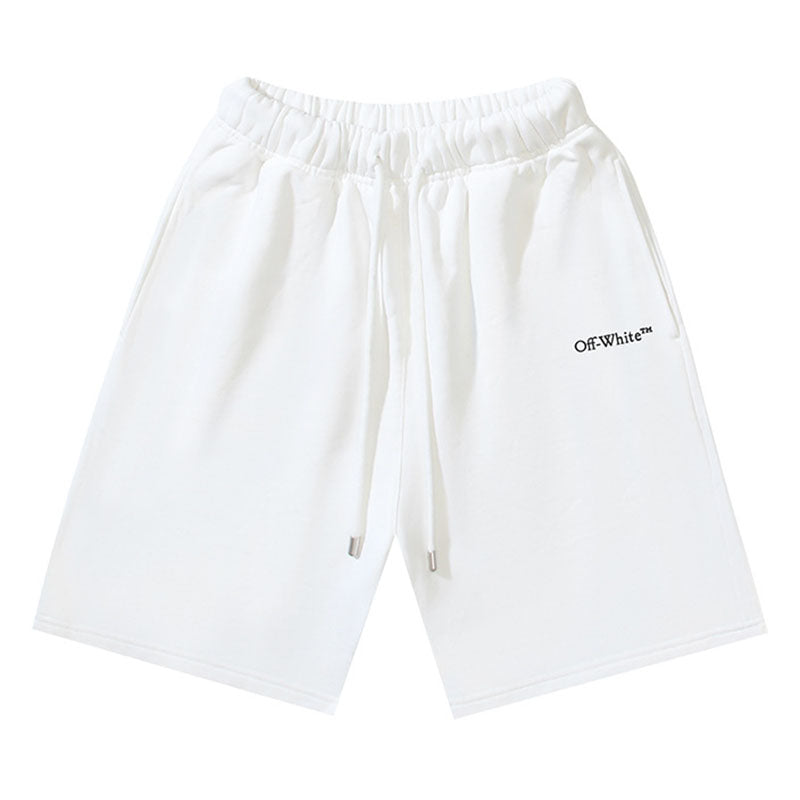 Off-White Logo Arrows Printed Shorts