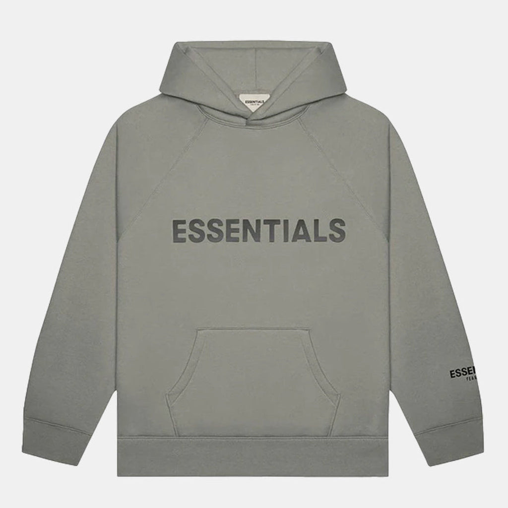 Essentials "Cement" Applique Hoodie