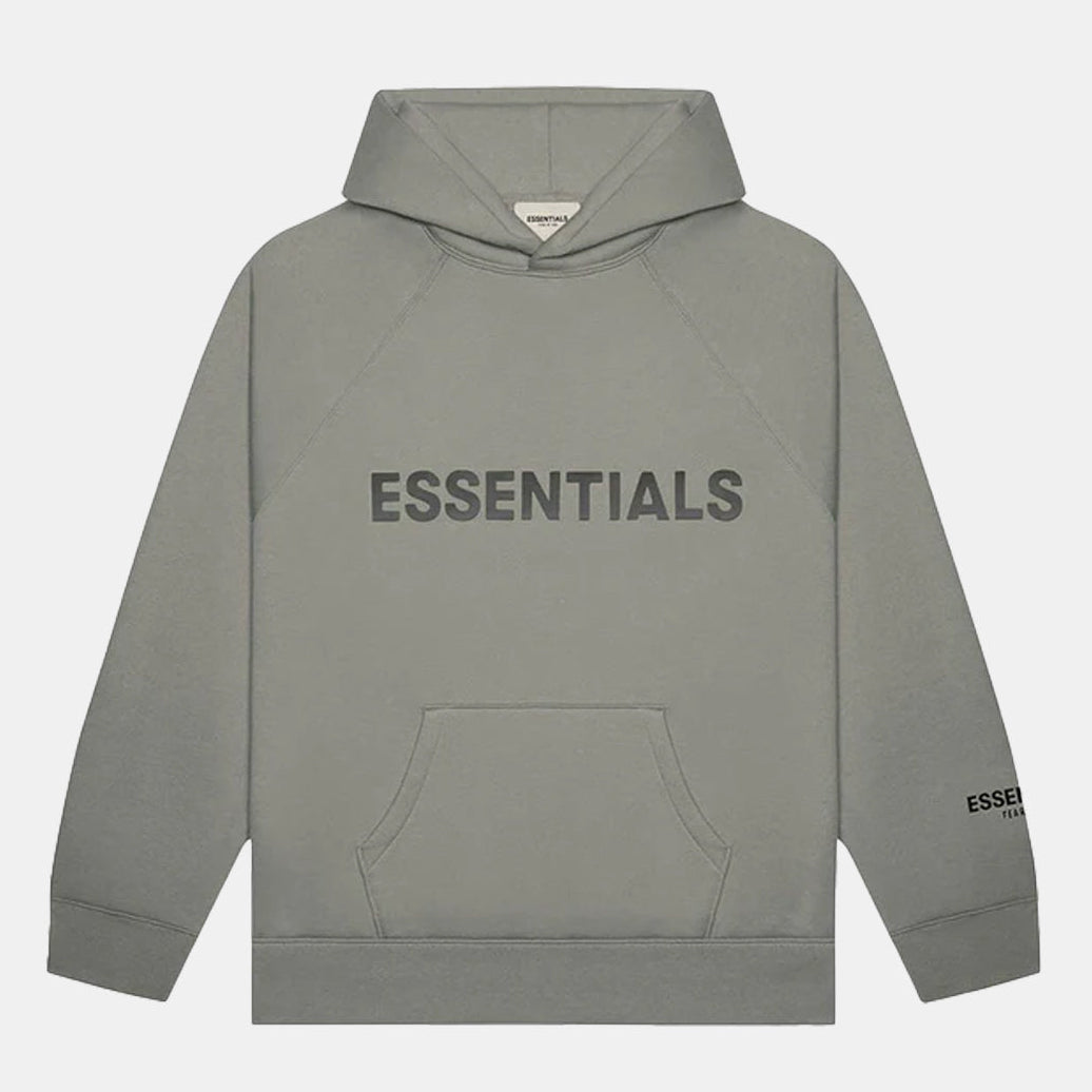 Essentials "Cement" Applique Hoodie